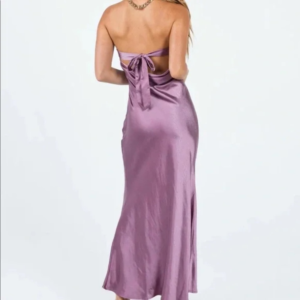 Princess Polly Haley Maxi Dress Mauve - Picture 3 of 5